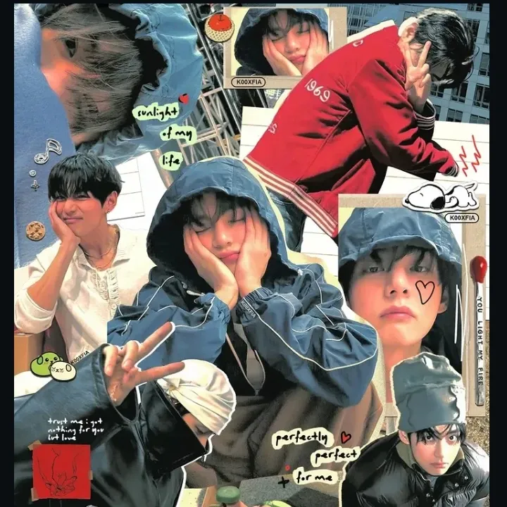 Momen yang diabadikan oleh penggemar V (BTS)