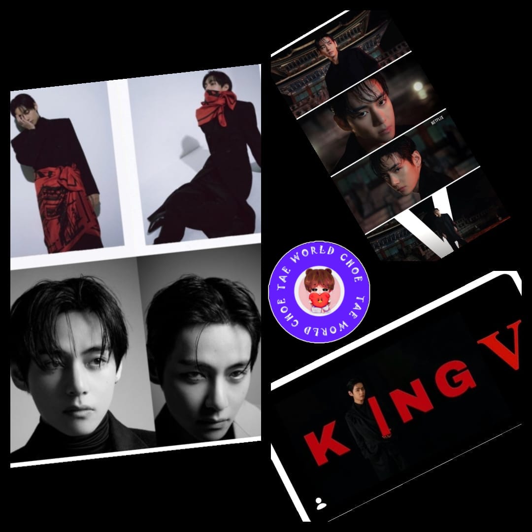 A moment captured by V (BTS)'s fan