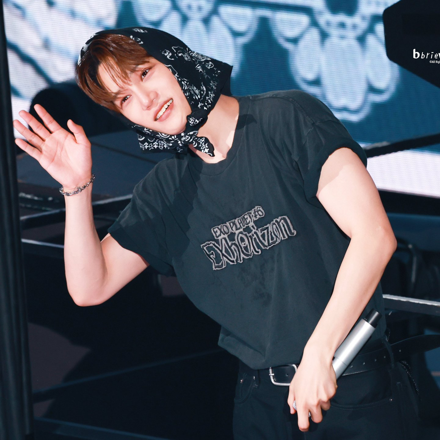 A moment captured by Kai (EXO)'s fan