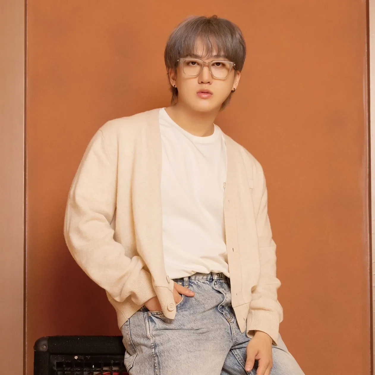 Recent activity shot of Changbin (Stray Kids)