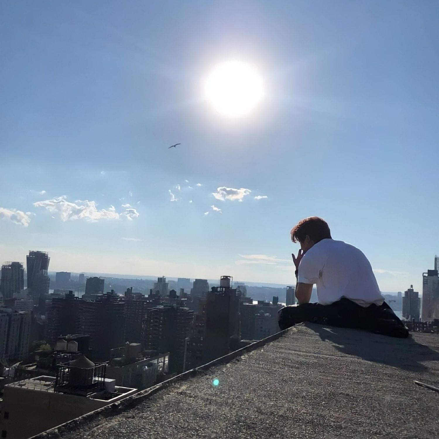 A moment captured by HAN (Stray Kids)'s fan