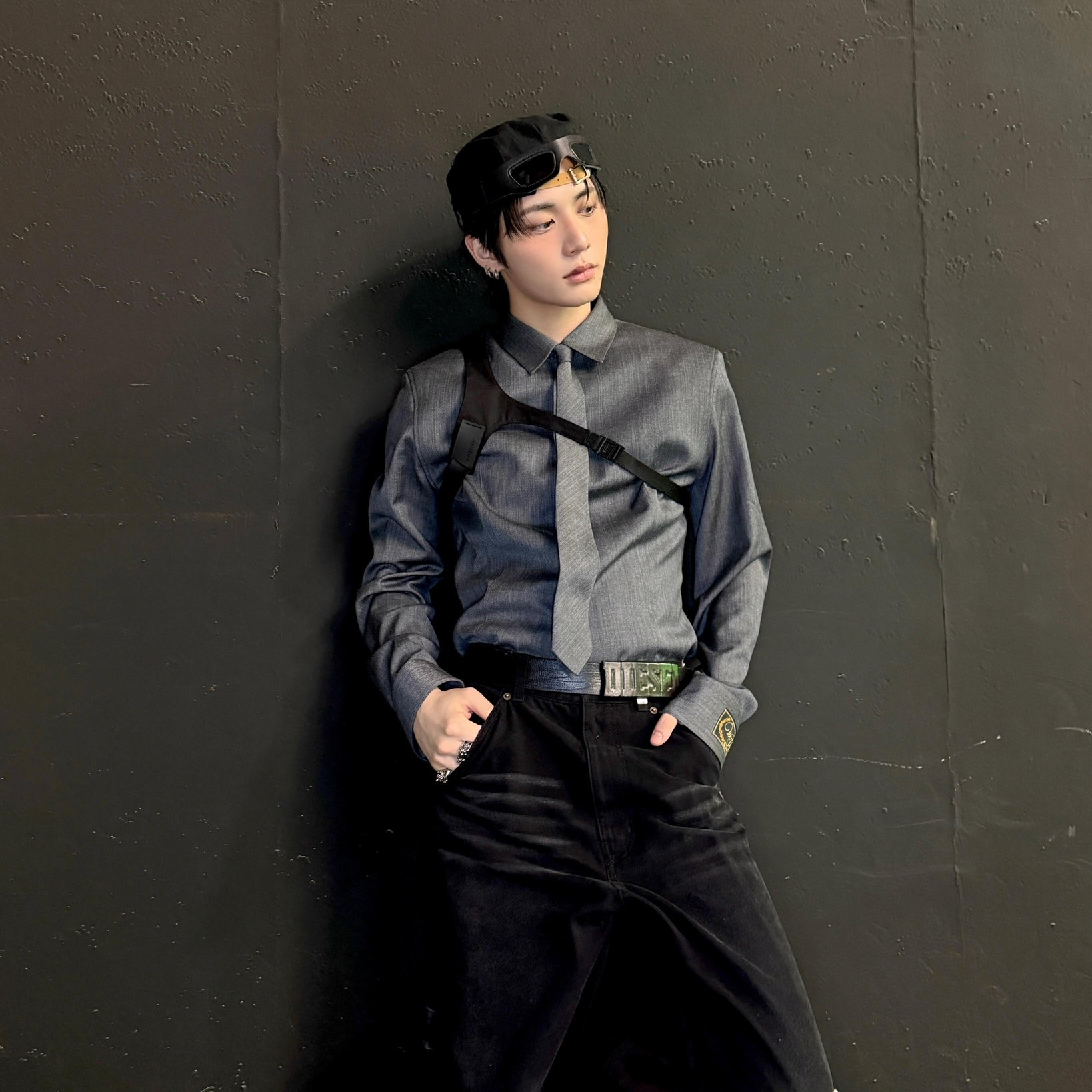 Momen yang diabadikan oleh penggemar Taesan (BOYNEXTDOOR)
