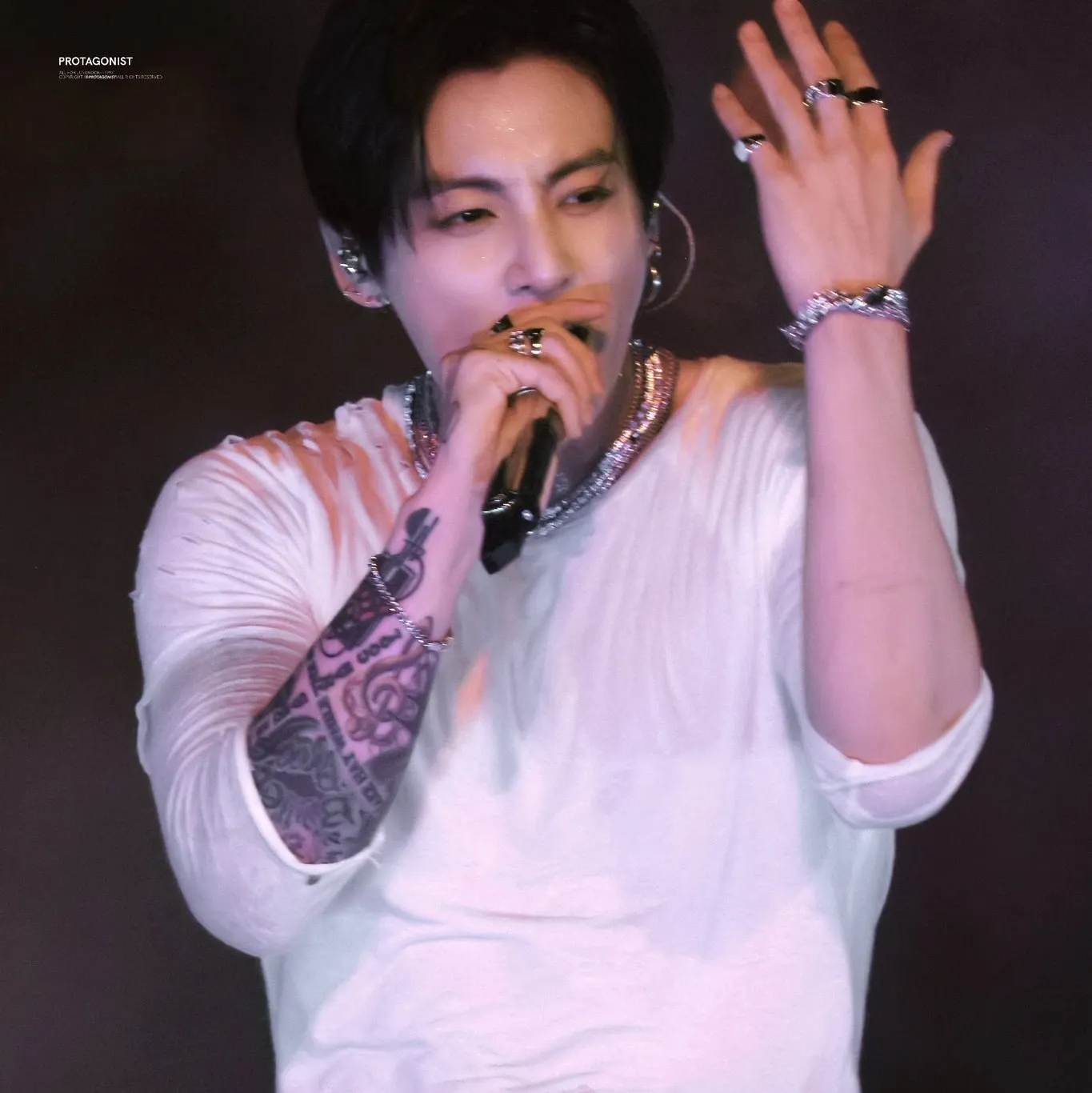 Recent activity shot of Jungkook (BTS)
