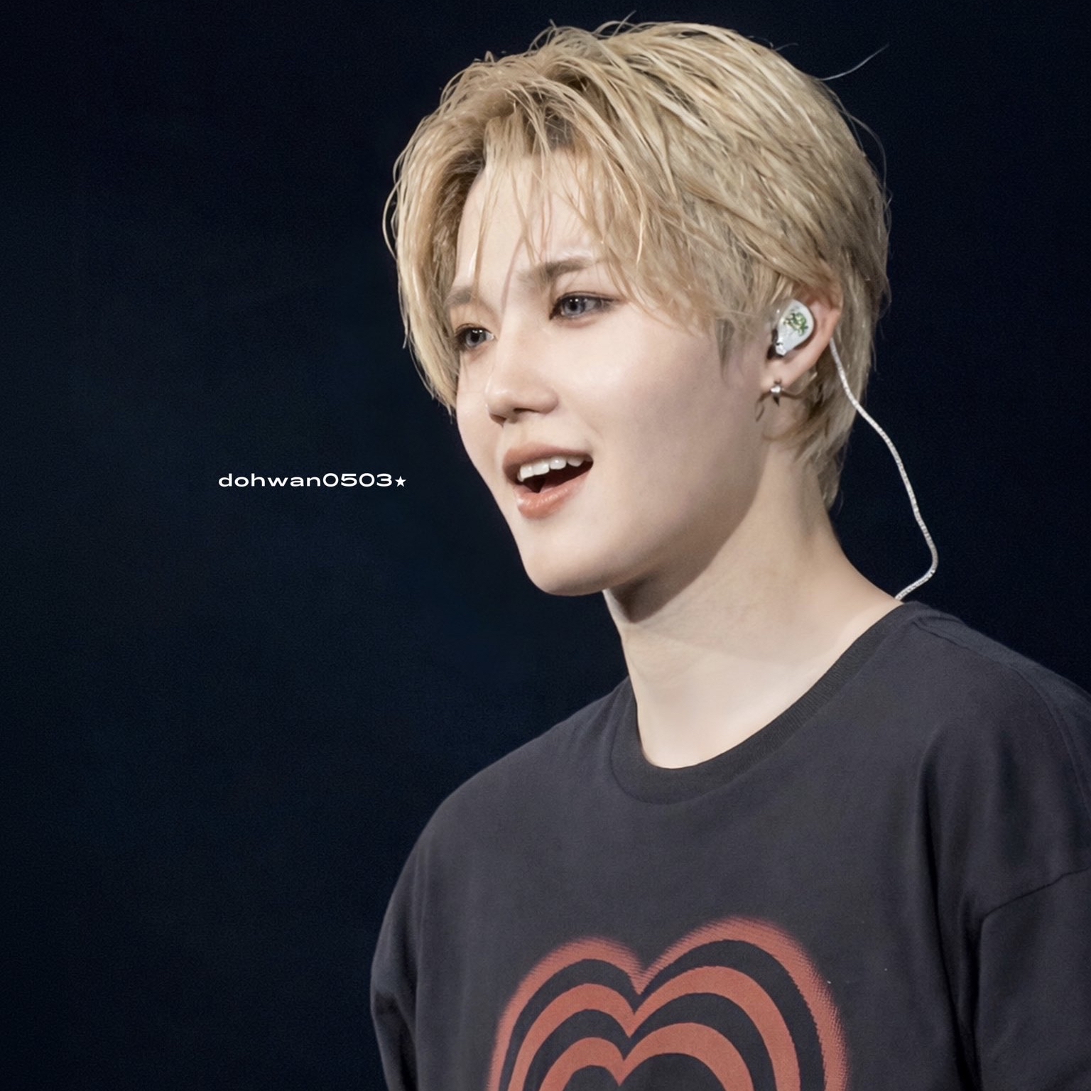 A moment captured by Doyoung (TREASURE)'s fan