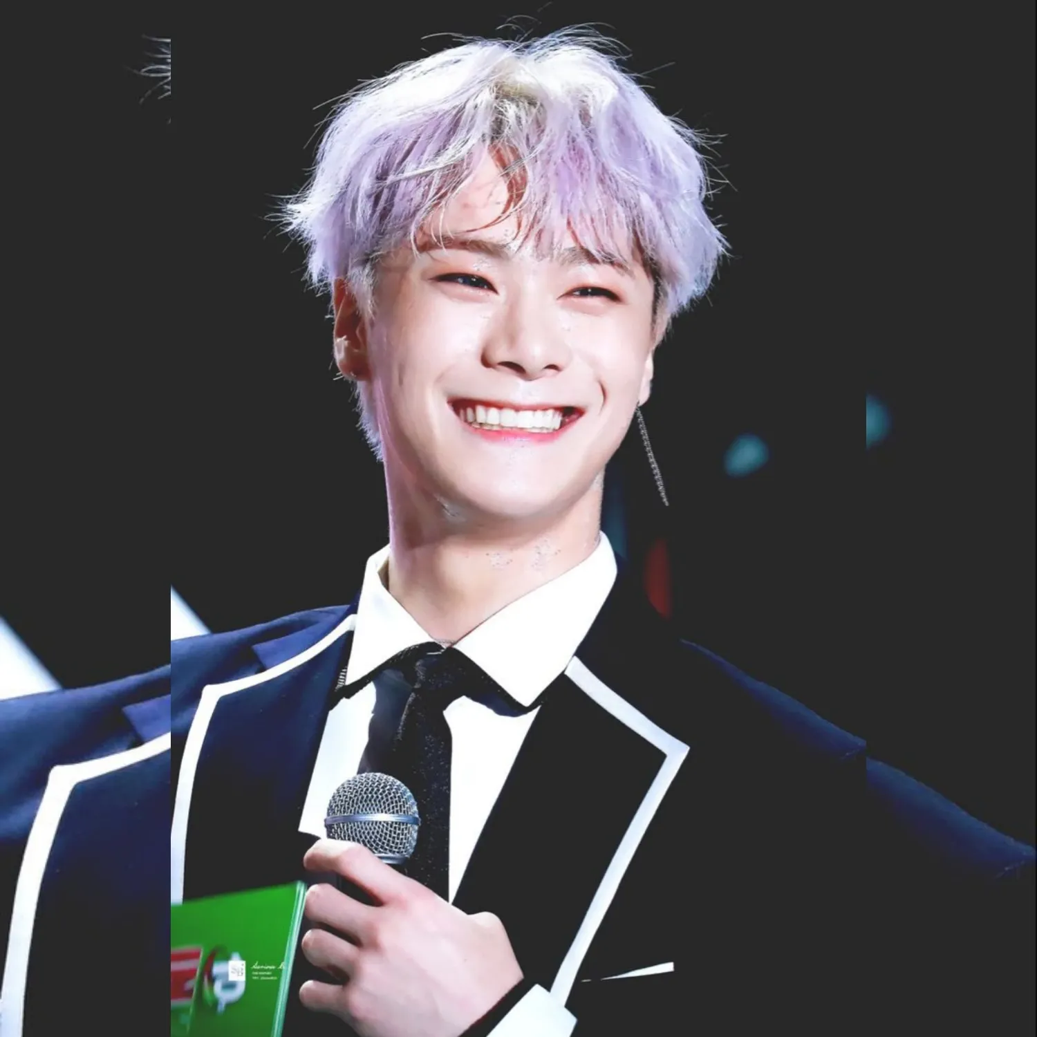 Recent activity shot of Moonbin (ASTRO)