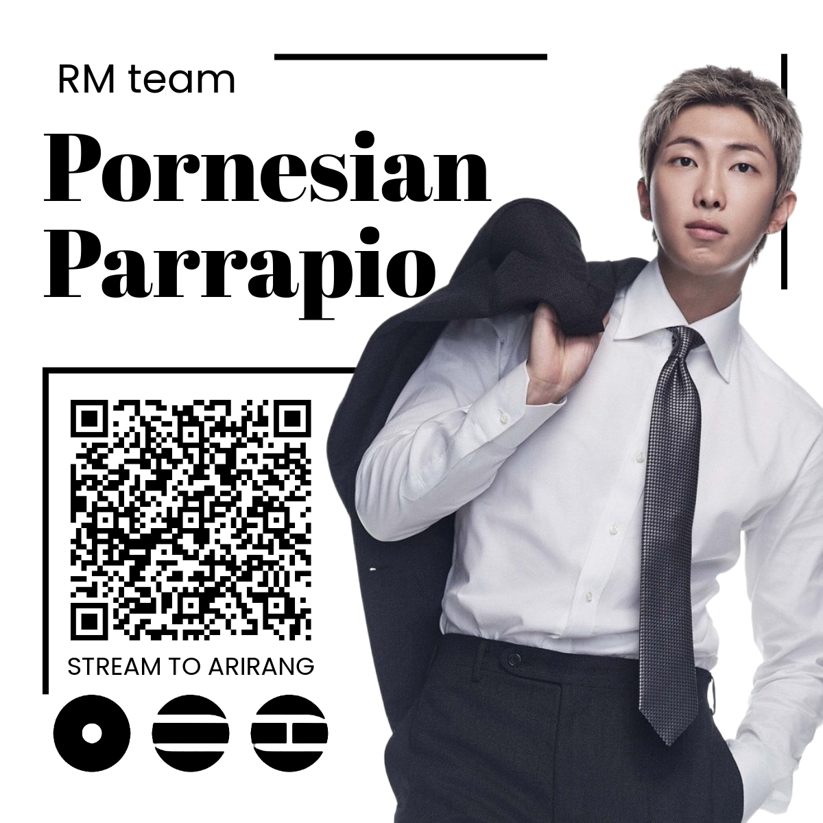 Momen yang diabadikan oleh penggemar RM (BTS)