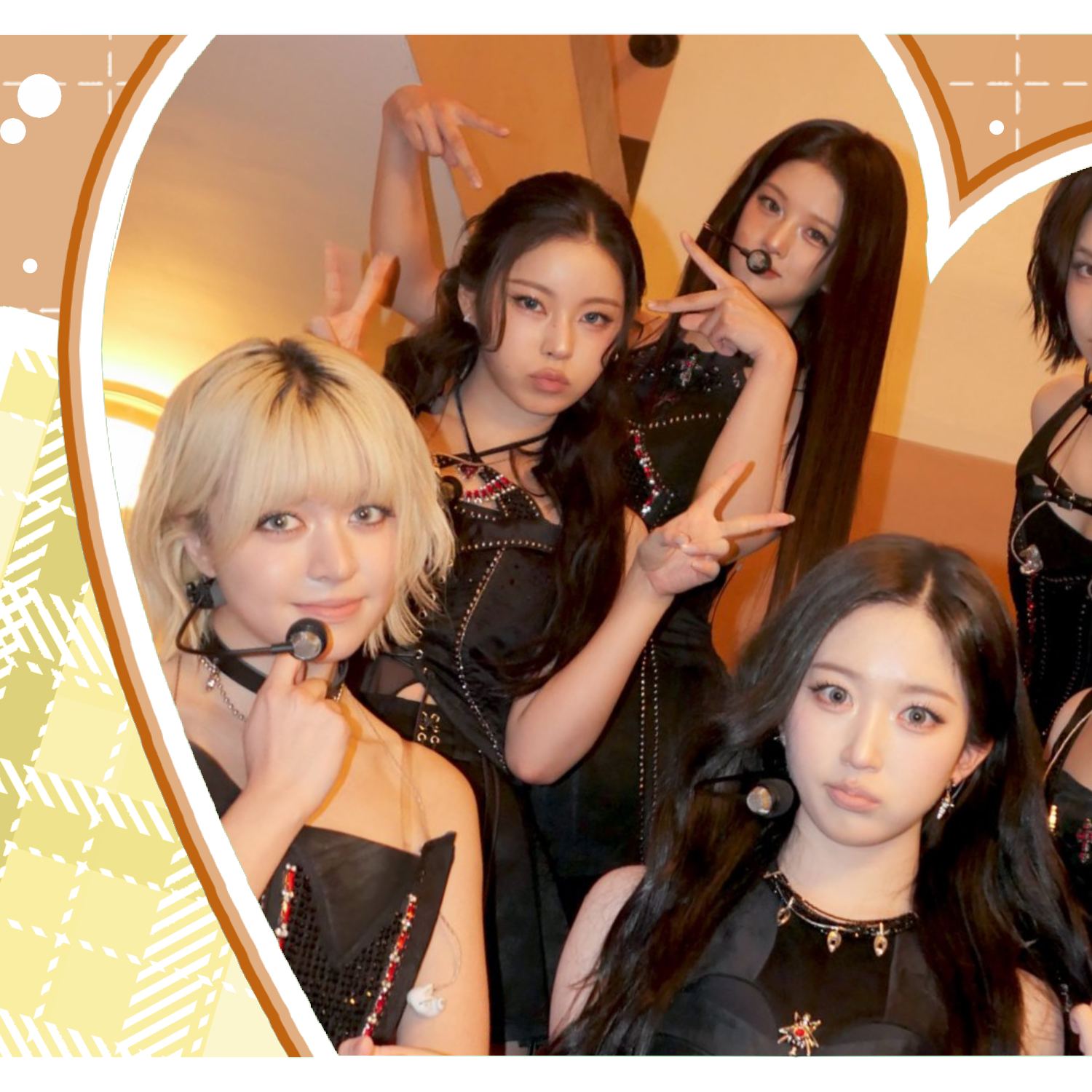 Recent activity shot of NMIXX