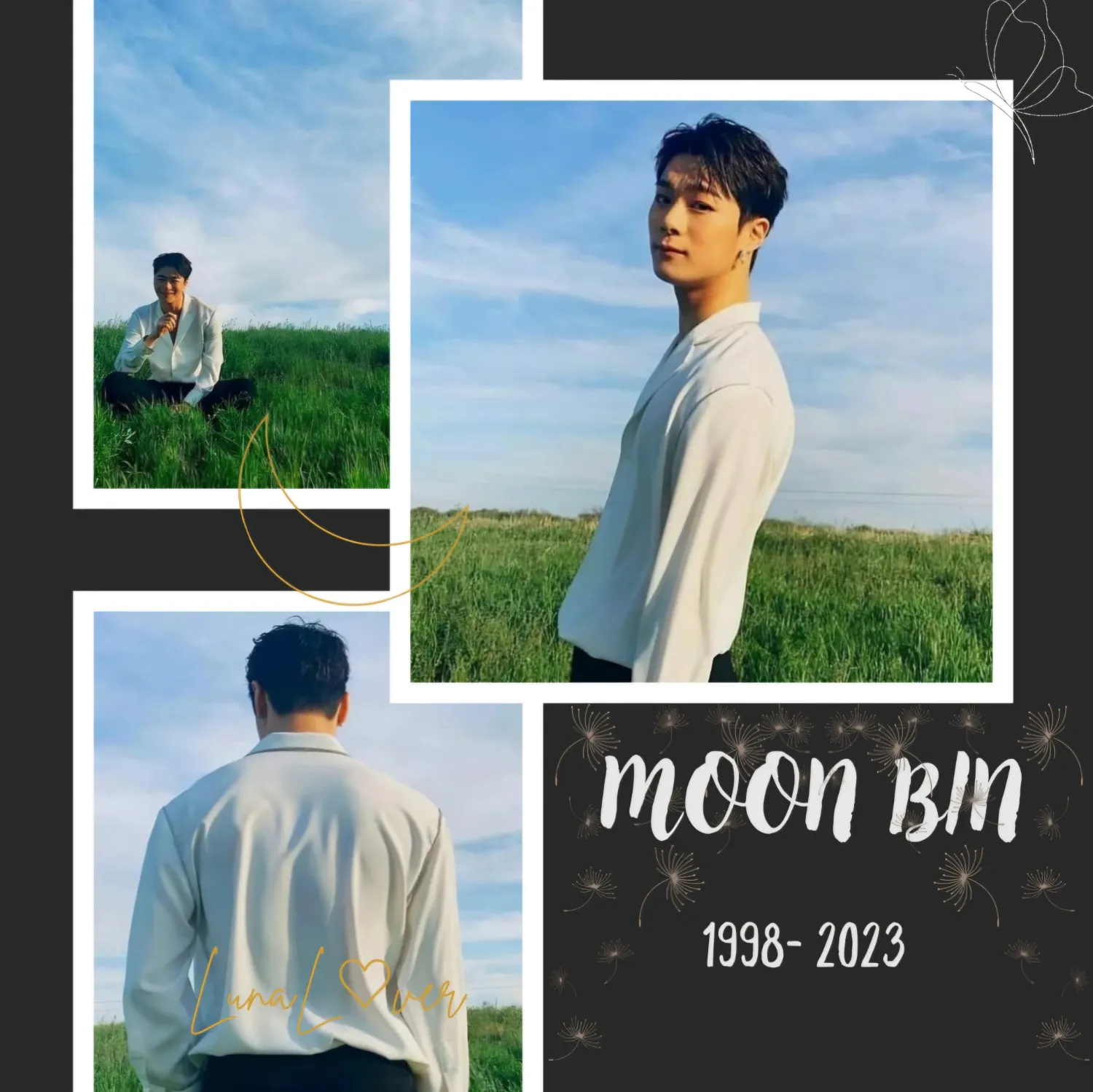 Recent activity shot of Moonbin (ASTRO)