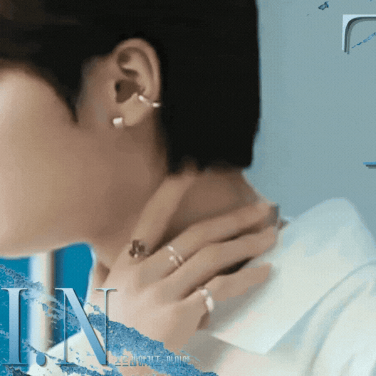 A moment captured by I.N (Stray Kids)'s fan