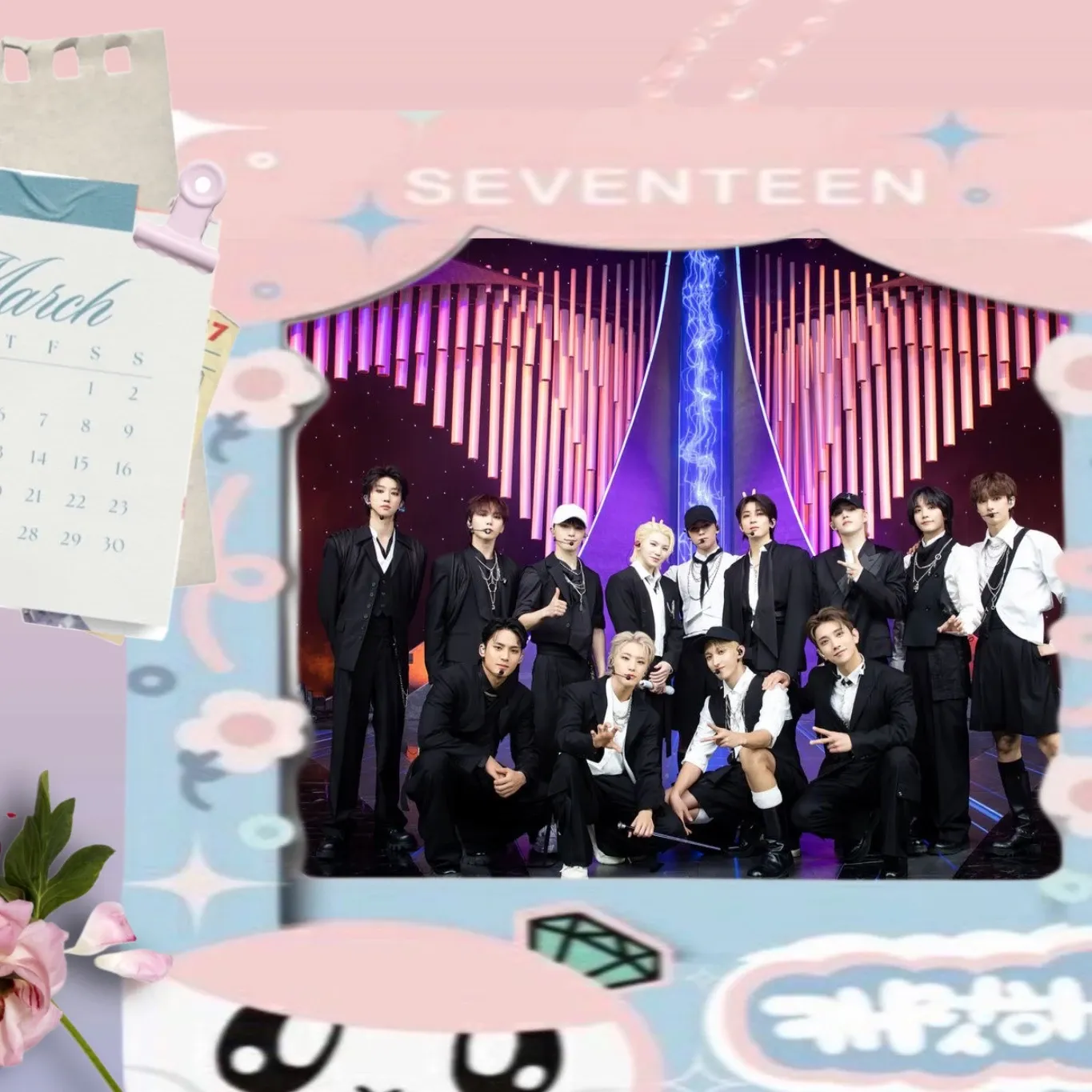 Momen yang diabadikan oleh penggemar SEVENTEEN