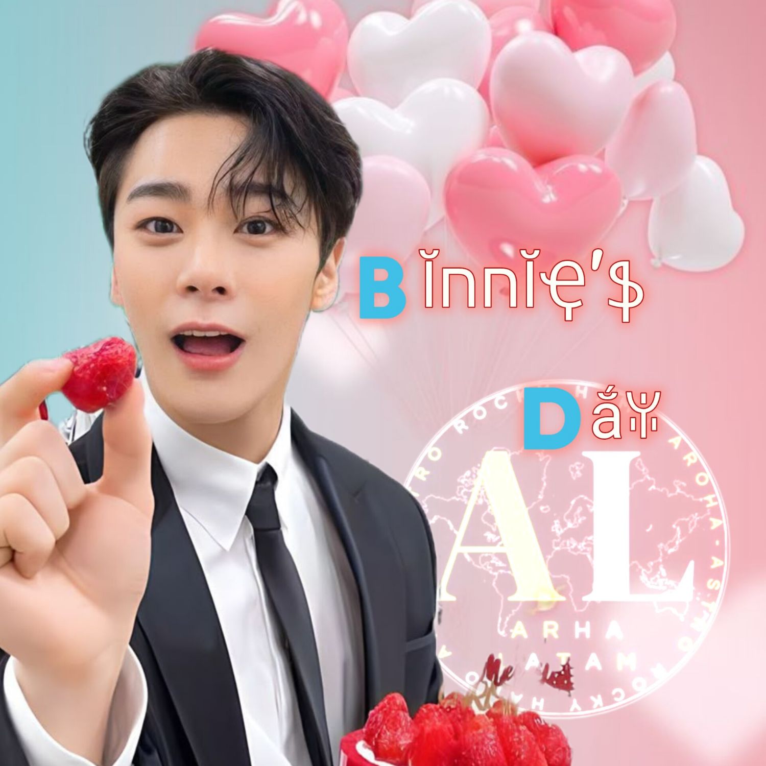 Recent activity shot of Moonbin (ASTRO)