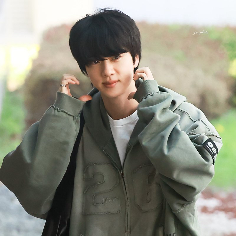 Latest photo of Jin (BTS)