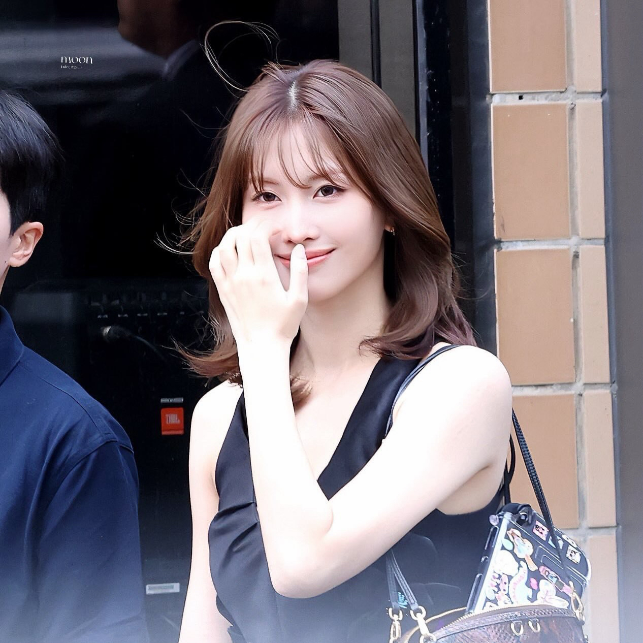Recent activity shot of Momo (TWICE)