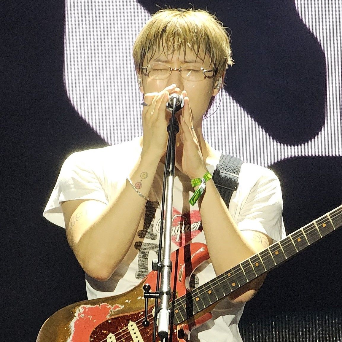 A moment captured by WOODZ's fan