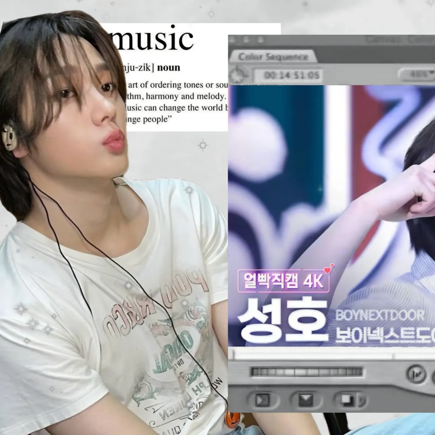 Behind-the-scenes cut of Sungho (BOYNEXTDOOR)