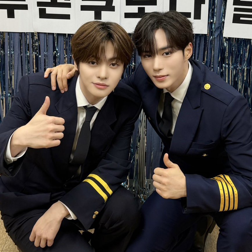 キム・ジュンソ (ALPHA DRIVE ONE)の舞台裏ショット