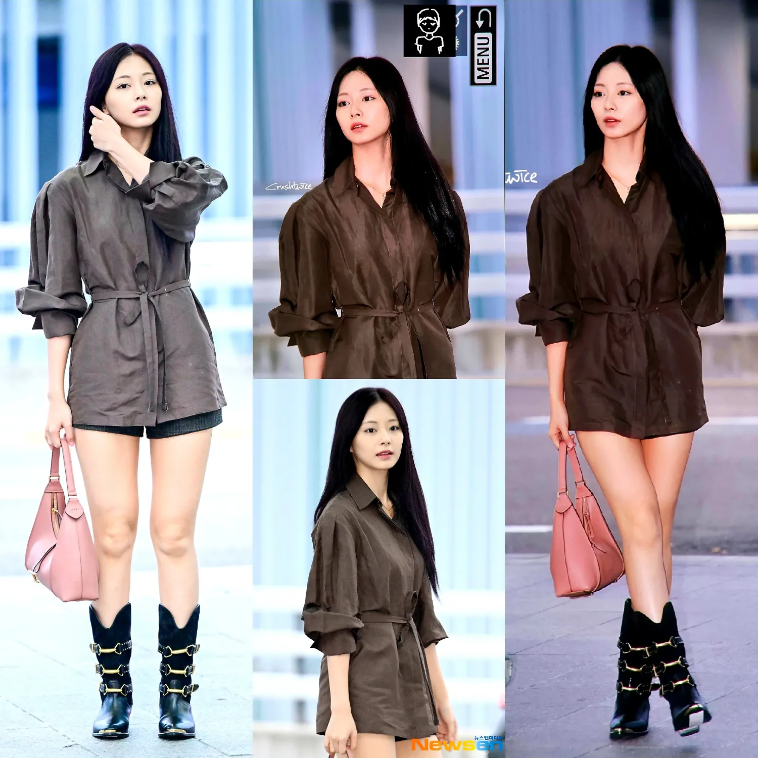 쯔위 (TWICE)의 비하인드 컷