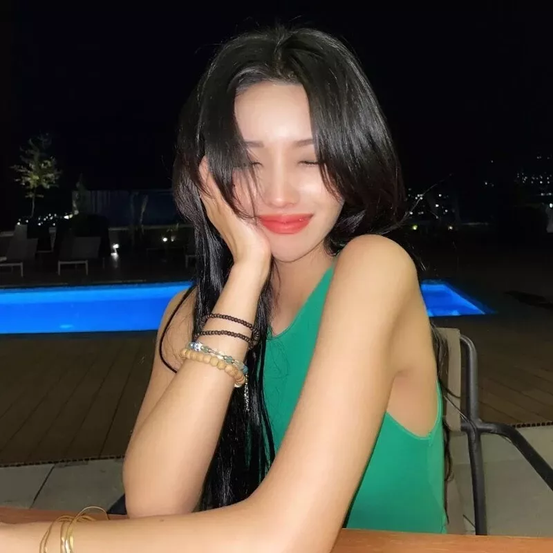 A moment captured by Soyeon (i-dle)'s fan