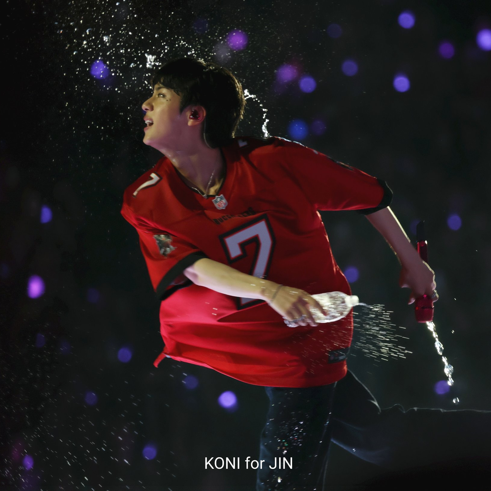 A moment captured by Jin (BTS)'s fan