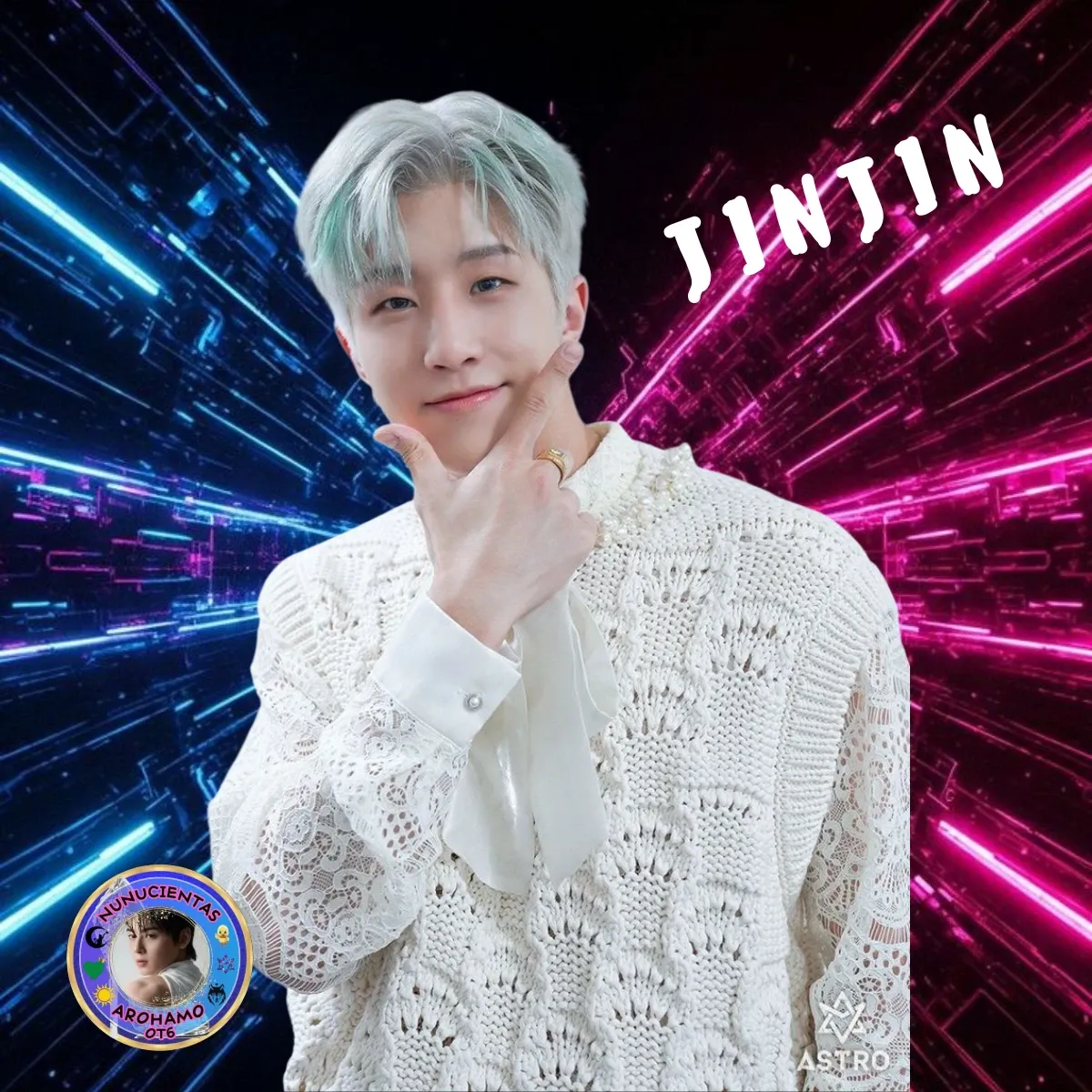 A moment captured by Jinjin (ASTRO)'s fan