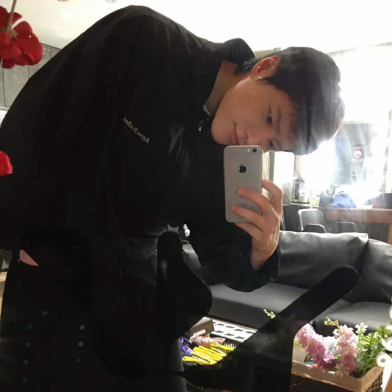 A moment captured by WOODZ's fan