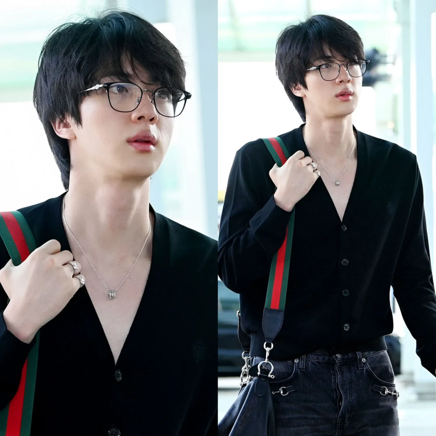 Foto aktivitas terbaru Jin (BTS)