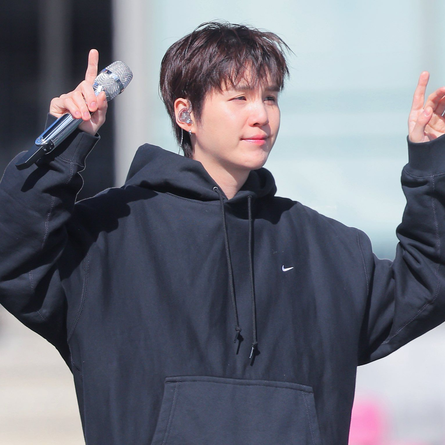 Momen yang diabadikan oleh penggemar SUGA (BTS)
