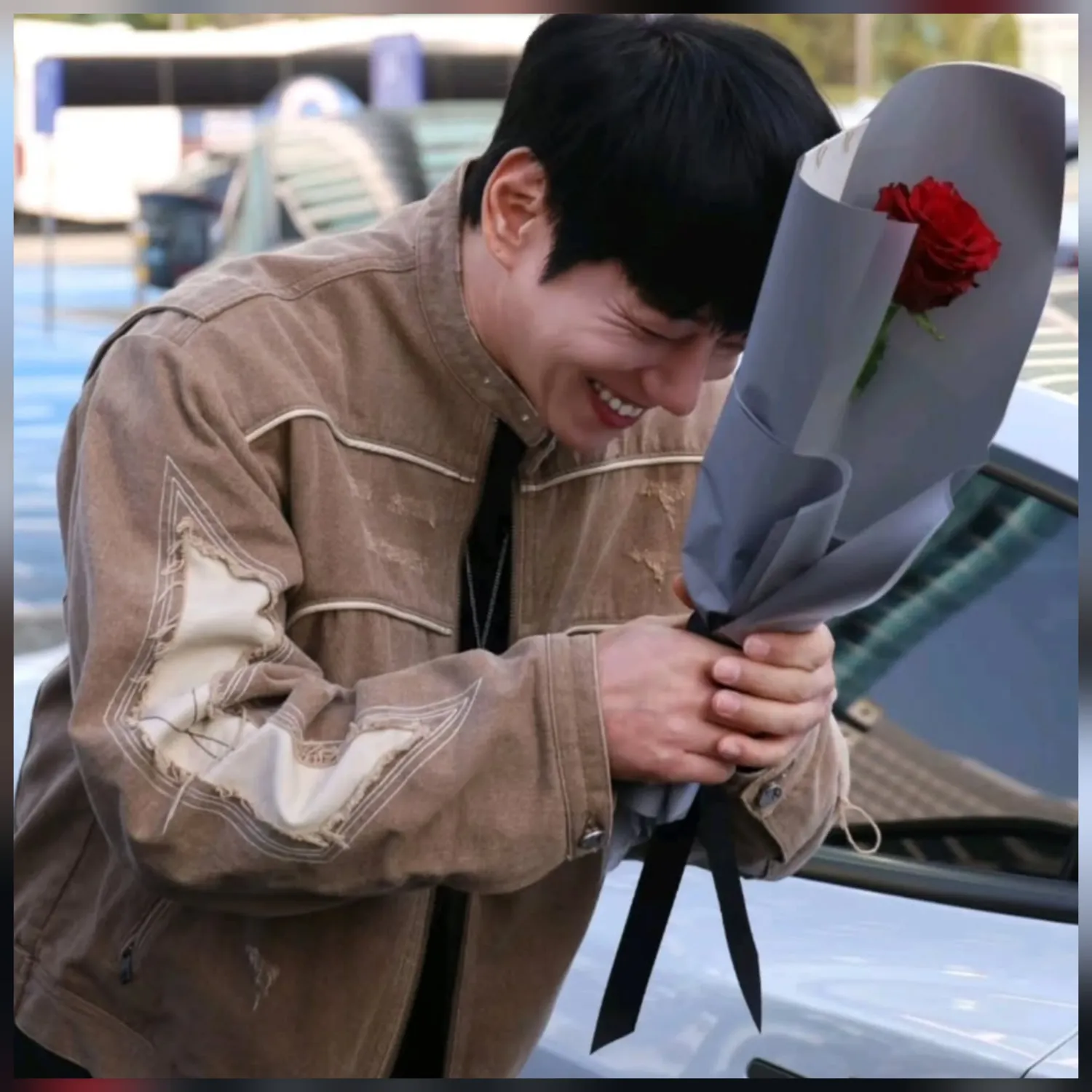 A moment captured by Hwang Chiyeol's fan