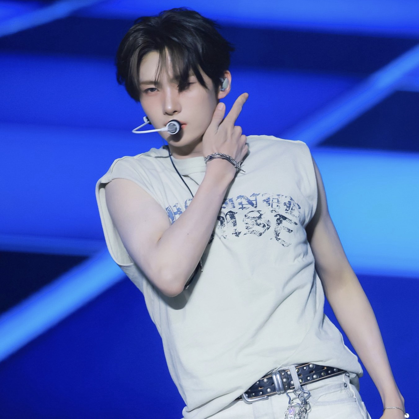 Recent activity shot of Youngjae (TWS)