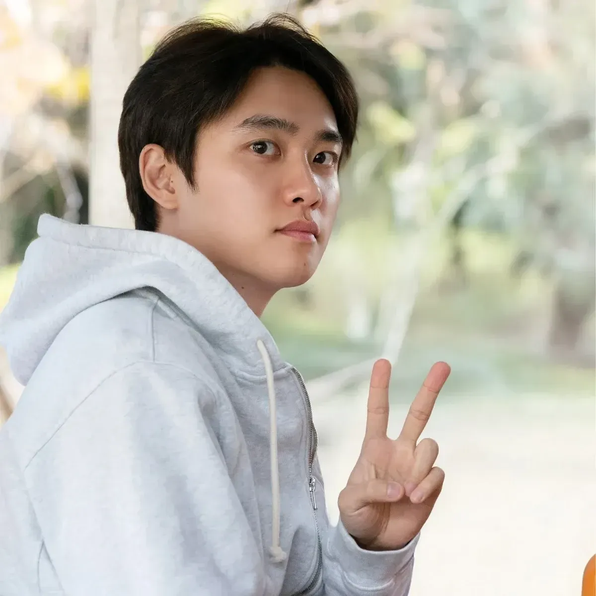 Momen yang diabadikan oleh penggemar D.O. (EXO)