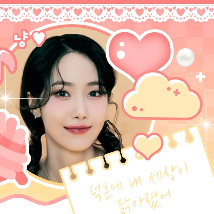 A moment captured by SinB (GFRIEND, VIVIZ)'s fan