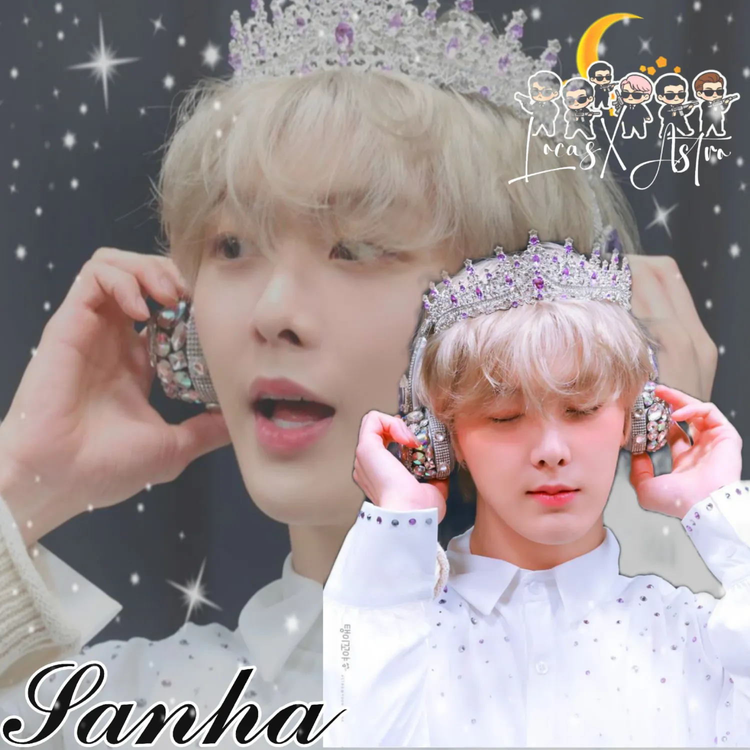 Recent activity shot of Sanha (ASTRO)