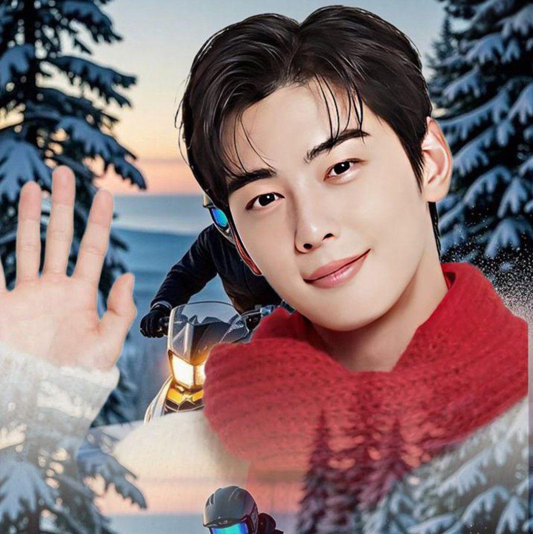 Recent activity shot of Eunwoo (ASTRO)