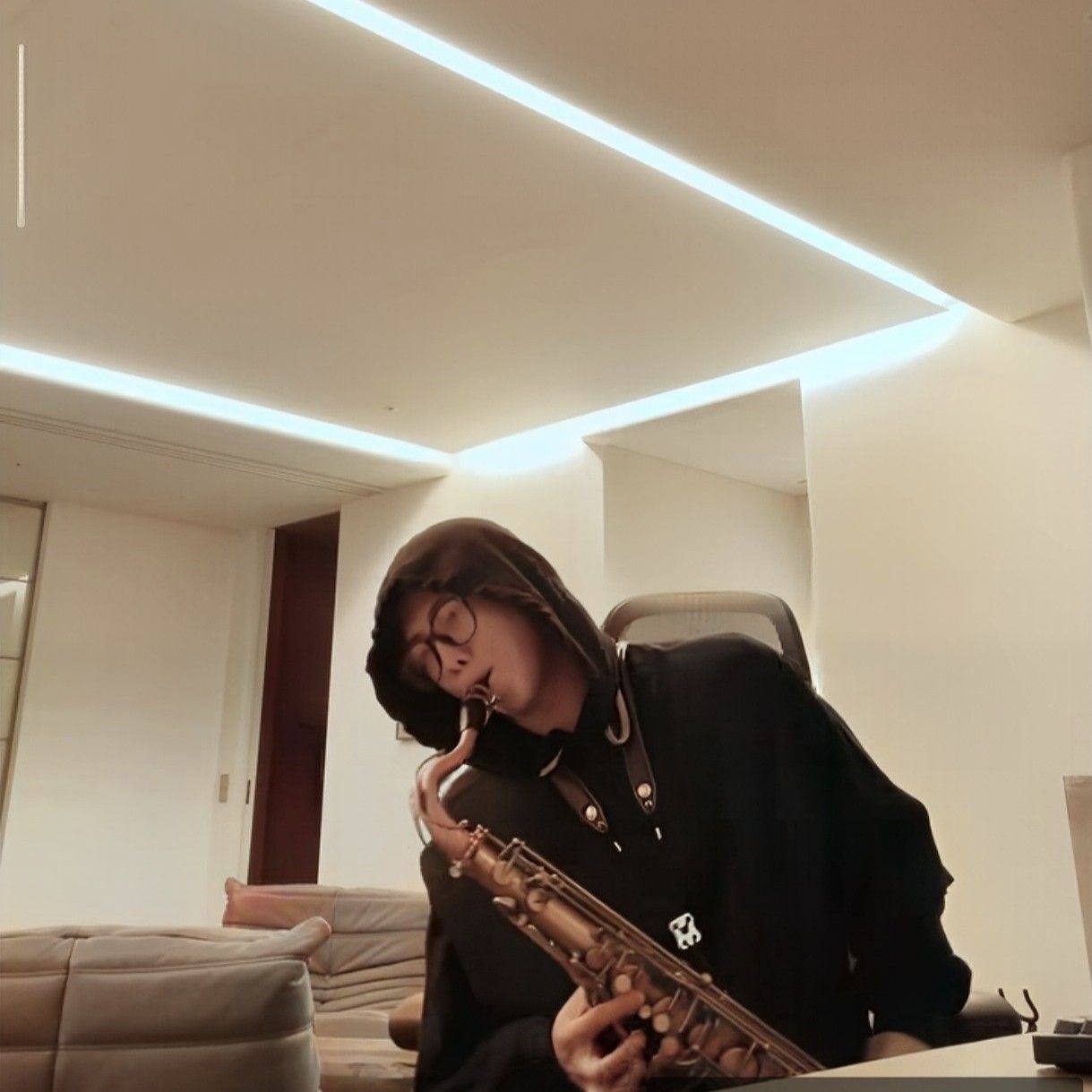 A moment captured by RM (BTS)'s fan