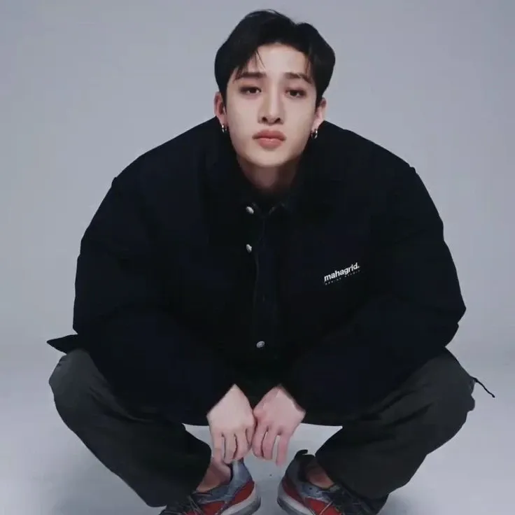 Recent activity shot of Bang Chan (Stray Kids)