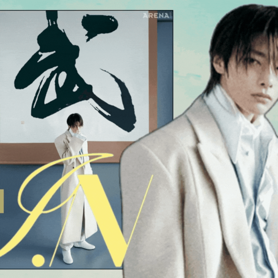 A moment captured by I.N (Stray Kids)'s fan