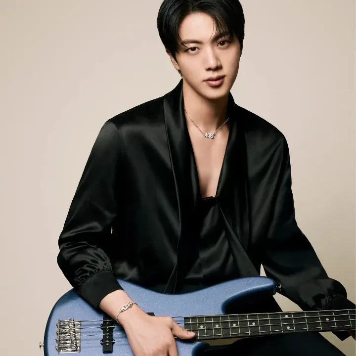 Recent activity shot of Jin (BTS)