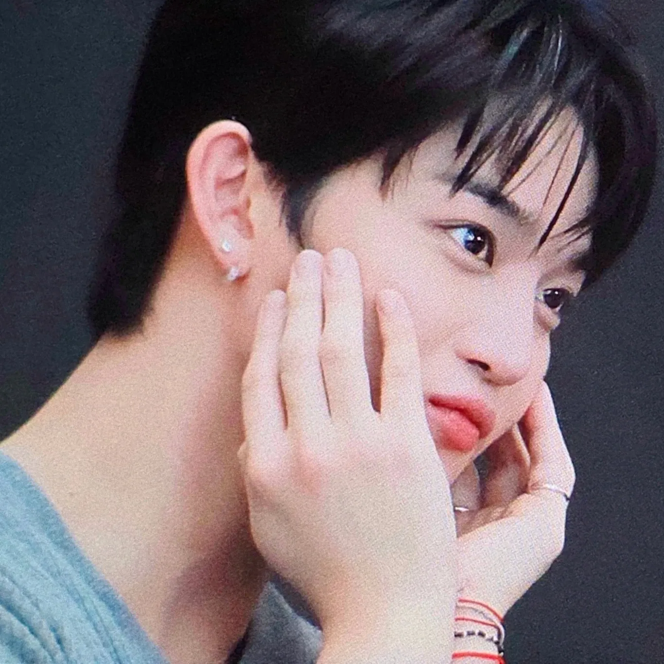 A moment captured by Bae Jinyoung's fan