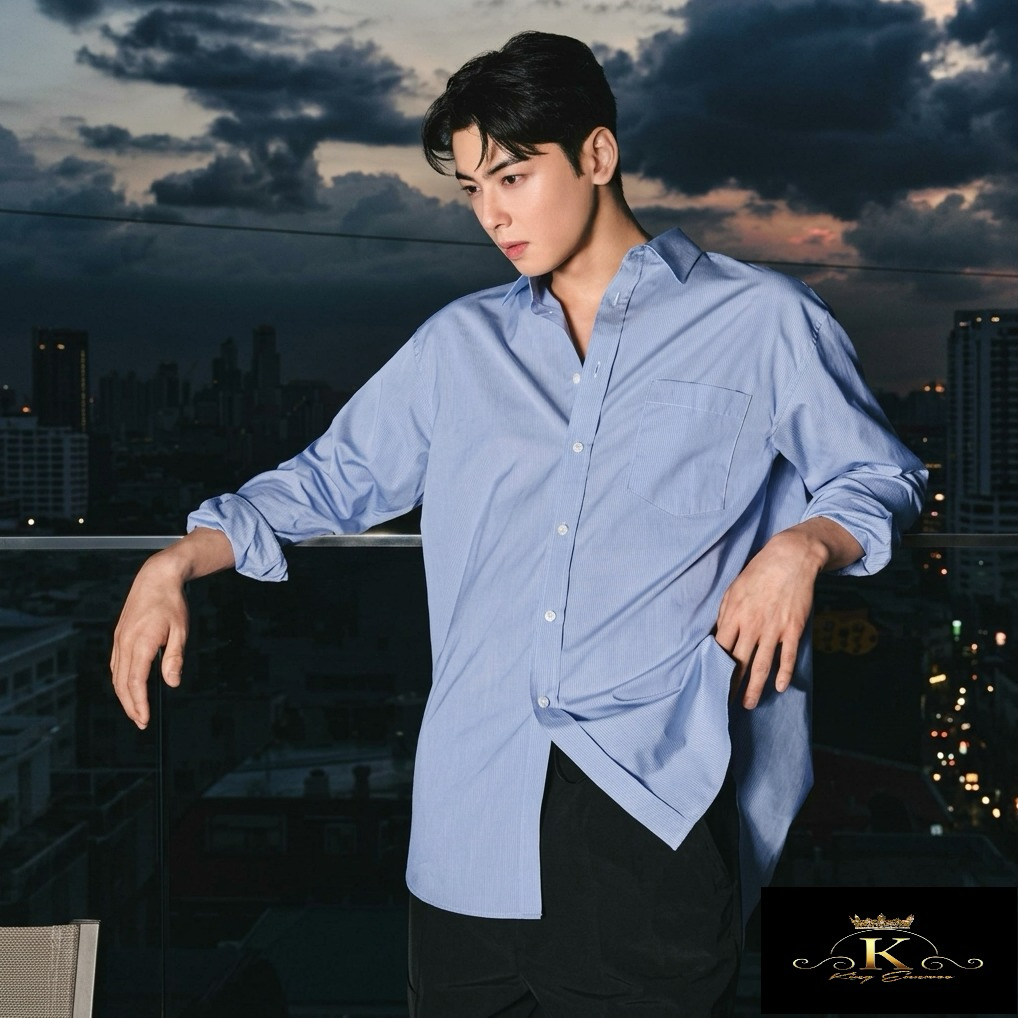 Recent activity shot of Eunwoo (ASTRO)