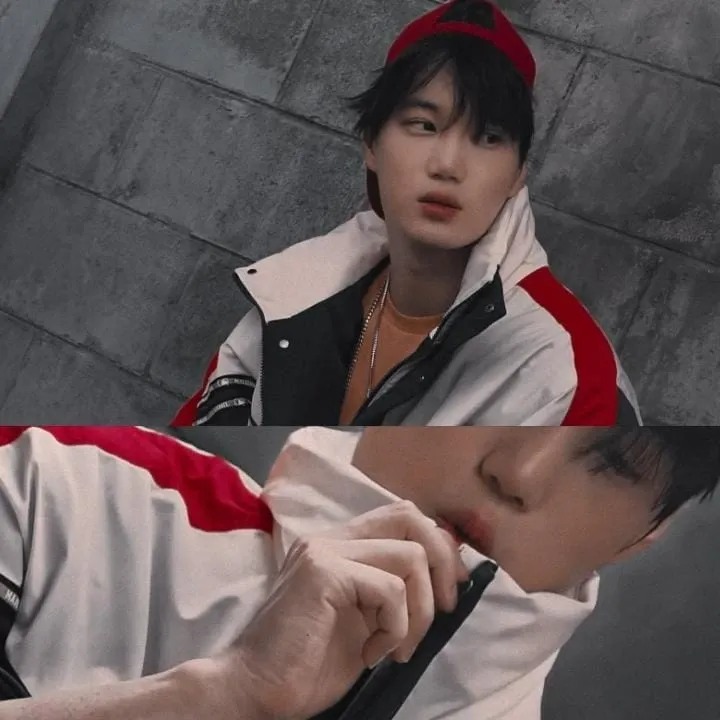 Recent activity shot of Kai (EXO)