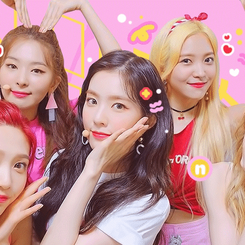 A moment captured by Red Velvet's fan