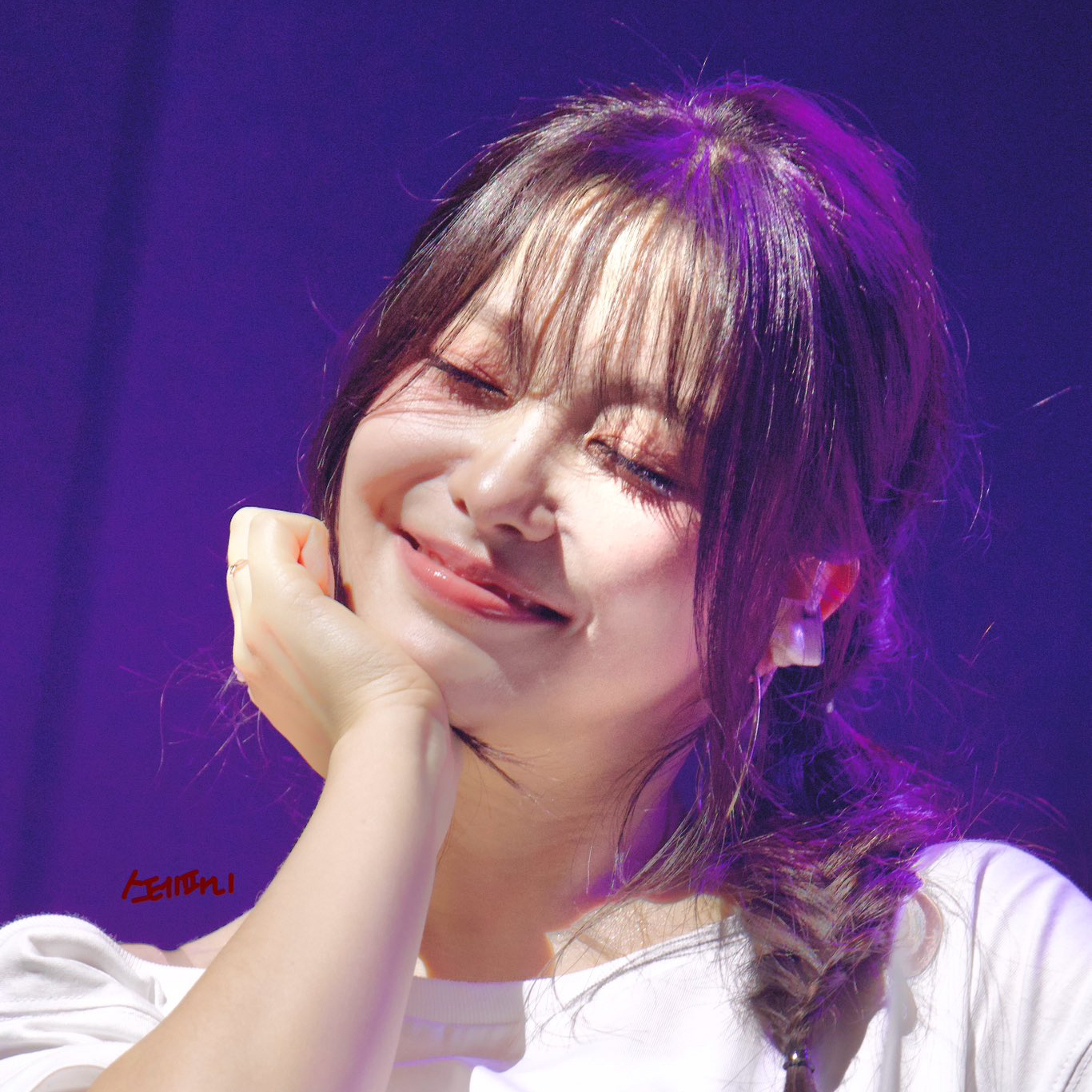 A moment captured by Yeri (Red Velvet)'s fan