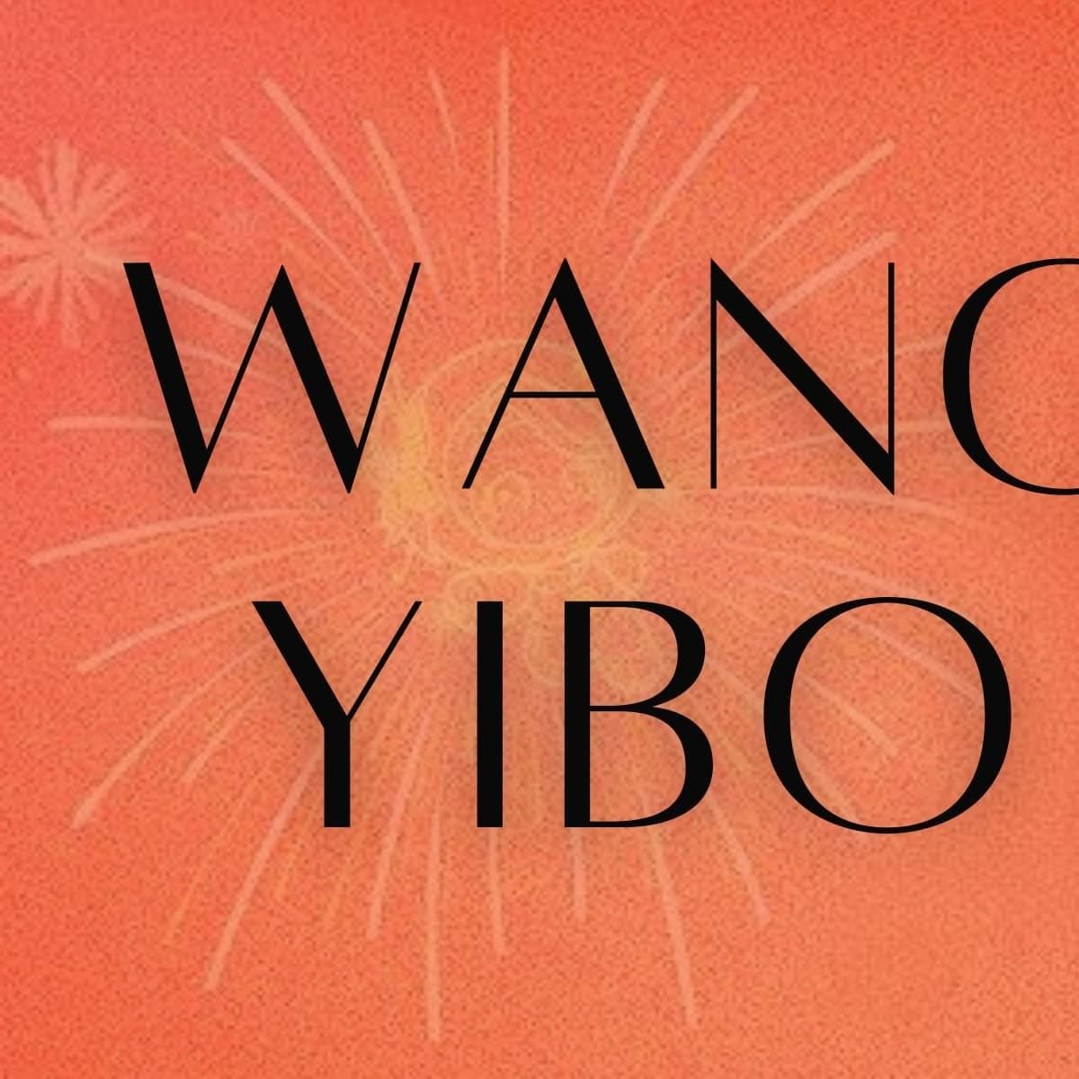 Behind-the-scenes cut of Wang Yibo