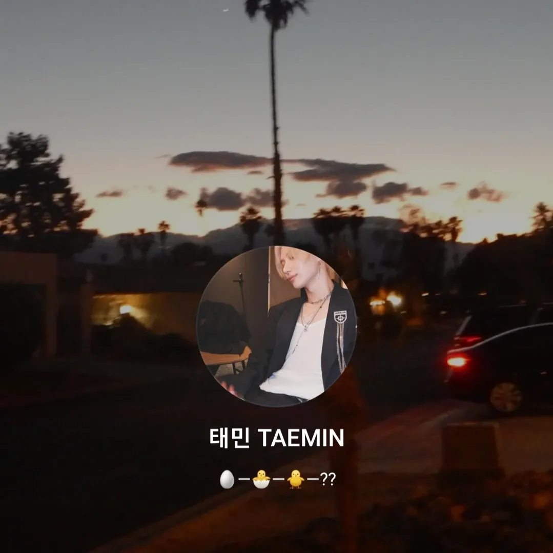 A moment captured by Taemin (SHINee)'s fan