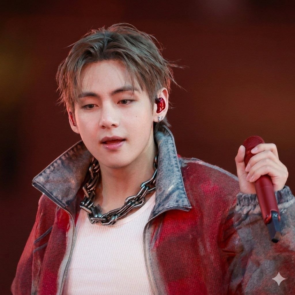 Foto aktivitas terbaru V (BTS)