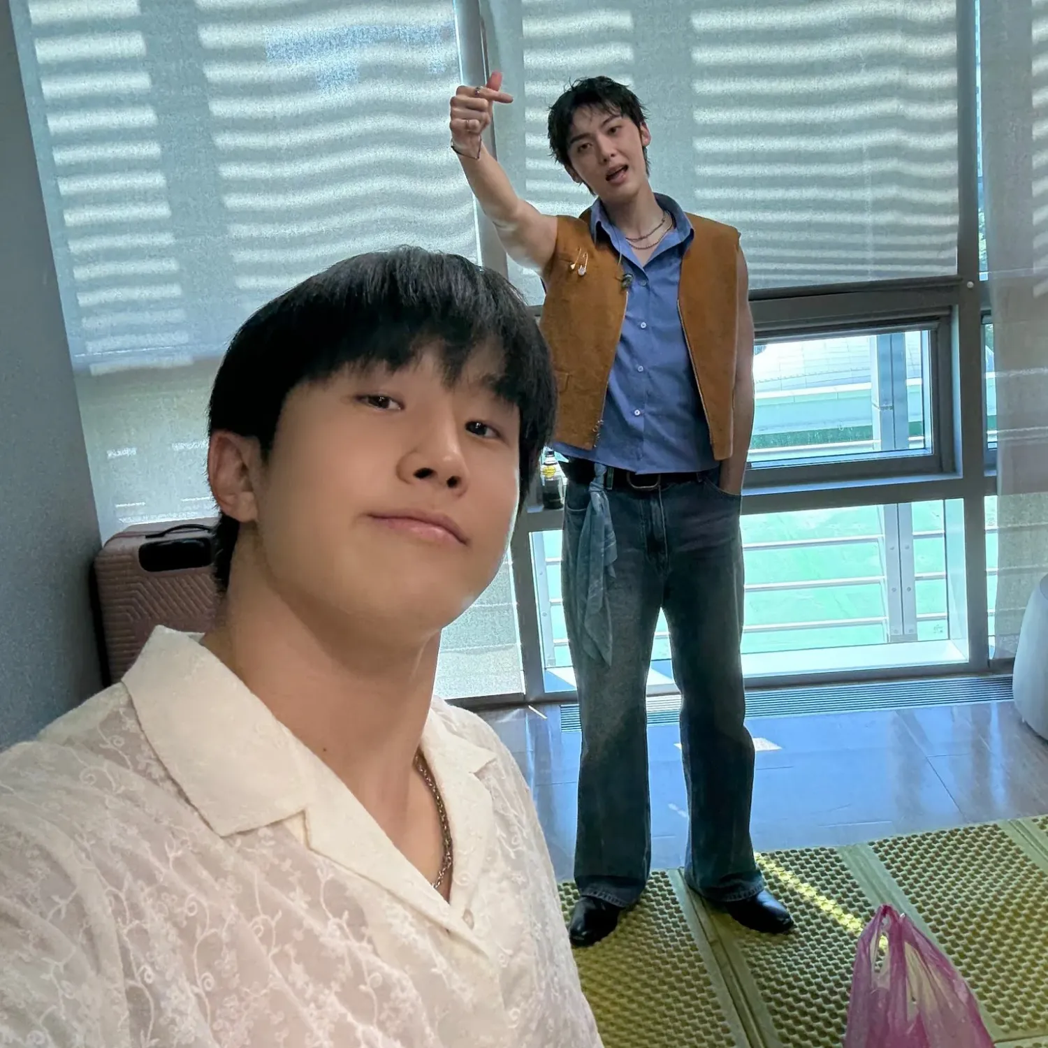 Recent activity shot of Jinjin (ASTRO)