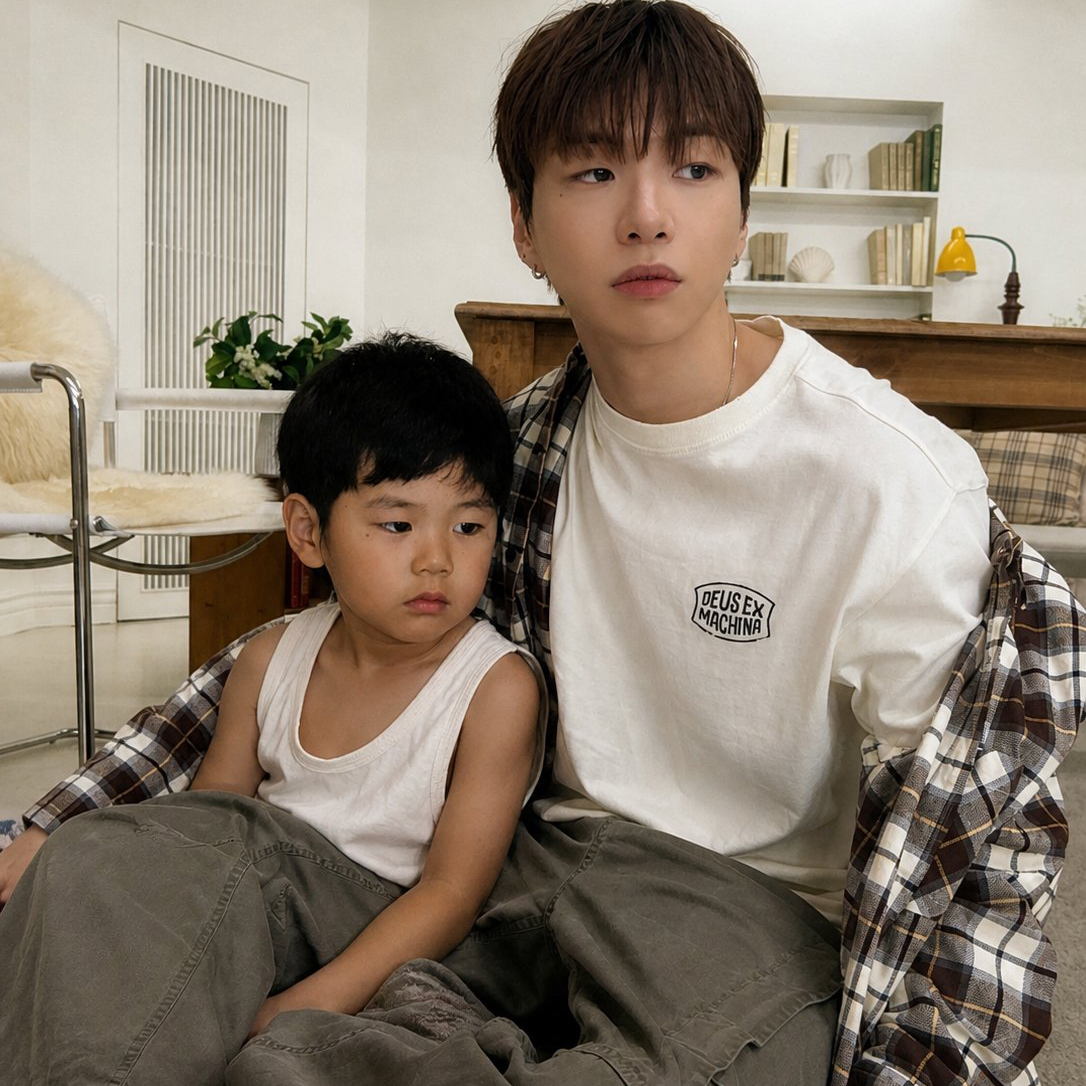 강다니엘의 비하인드 컷