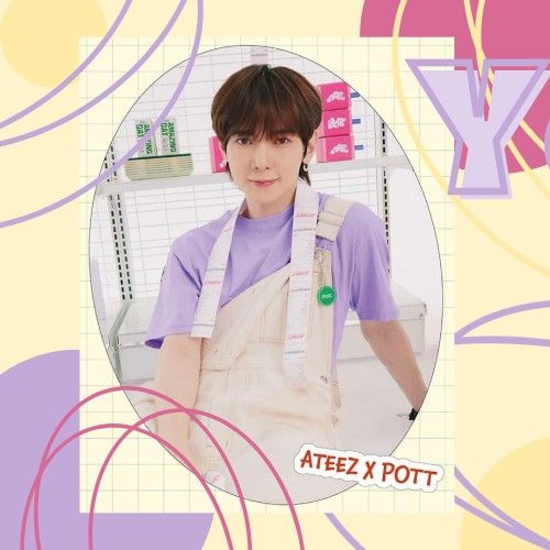 Recent activity shot of Yeosang (ATEEZ)