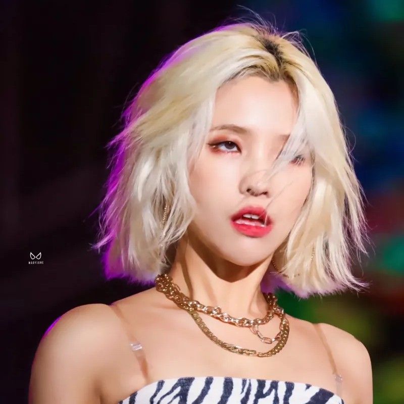 A moment captured by Soyeon (i-dle)'s fan