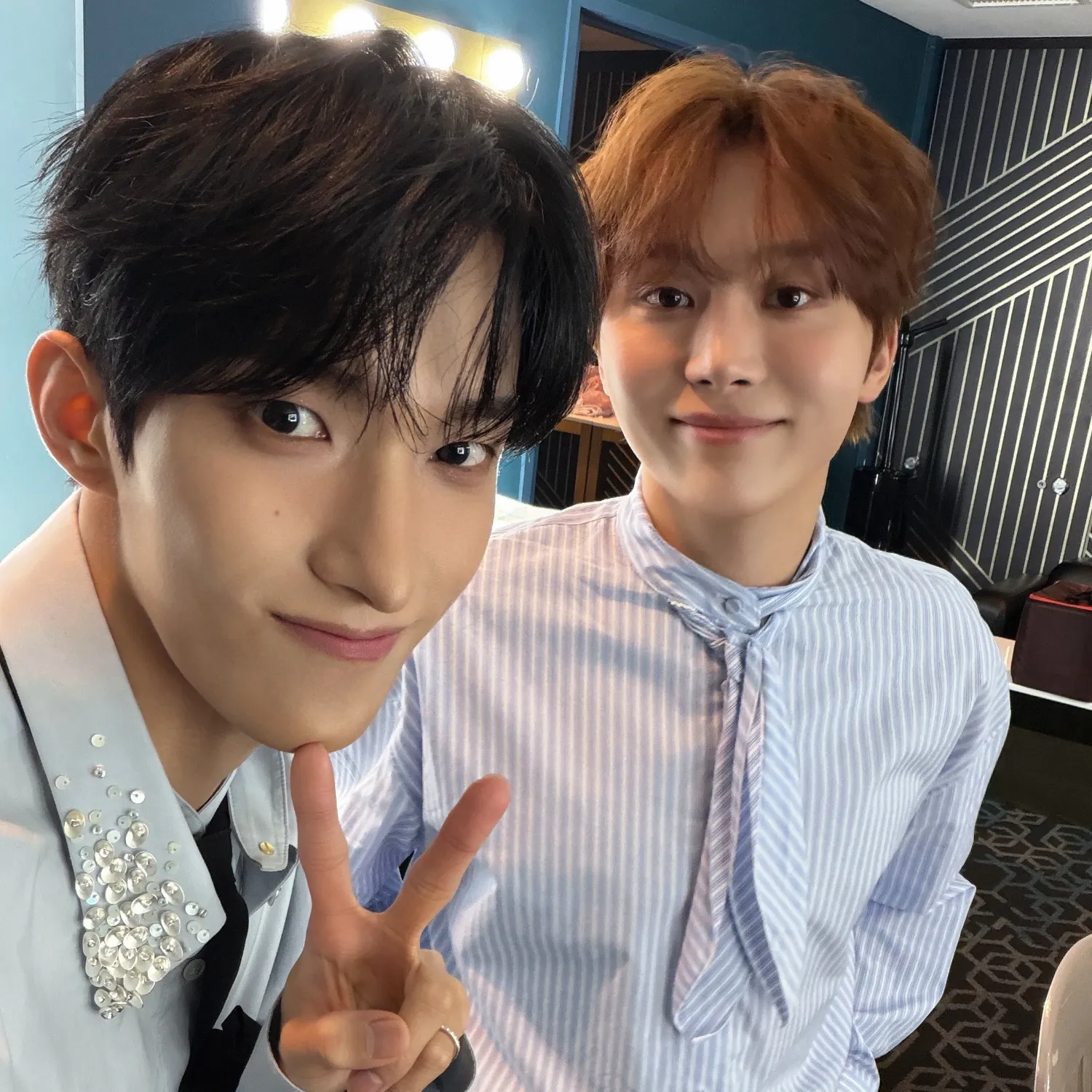A moment captured by DK (SEVENTEEN)'s fan